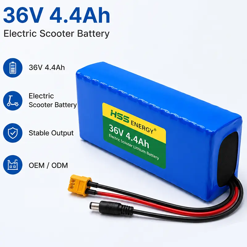 36V 4,4Ah Elektroroller-Lithiumbatterie